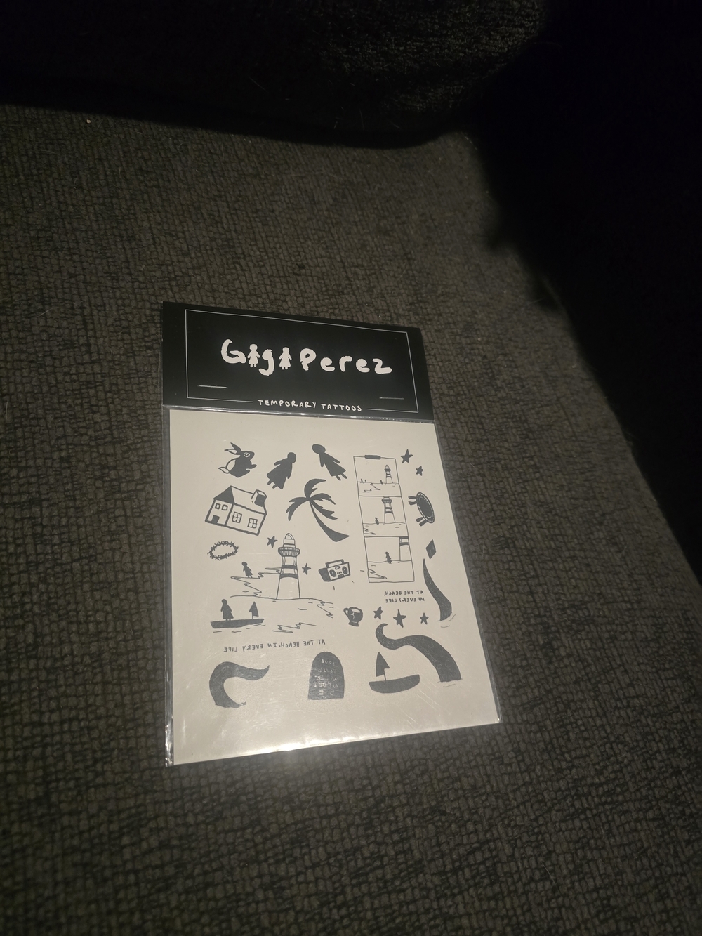 Gigi Perez | "At The Beach, In Every Life" Temporary Tattoos